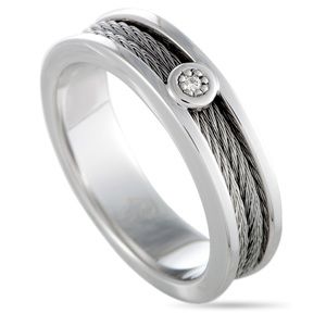 CHARRIOL Cable Engagement Ring - Silver